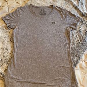 Under armour gray short sleeve tee